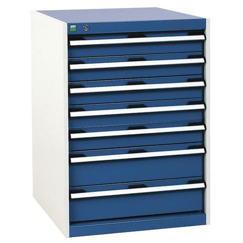 Bott 1 Armoire D'atelier à Tiroirs Cubio Sl-659-7.1 - Bott