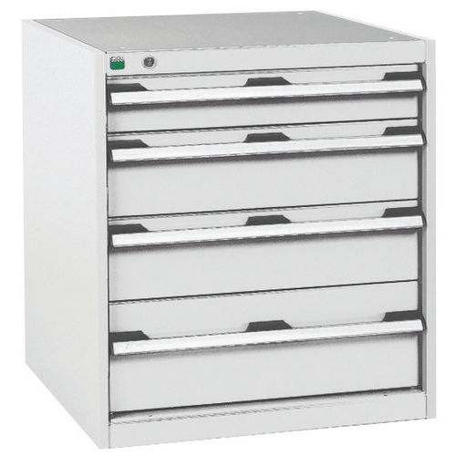 Bott 1 Armoire D'atelier à Tiroirs Cubio Sl-667-4.1 - Bott