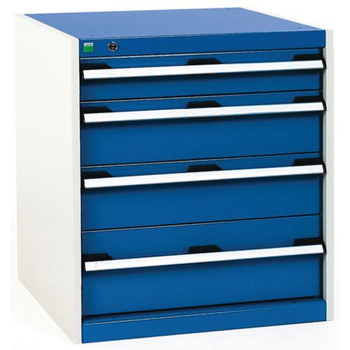 Bott 1 Armoire D'atelier à Tiroirs Cubio Sl-667-4.1 - Bott