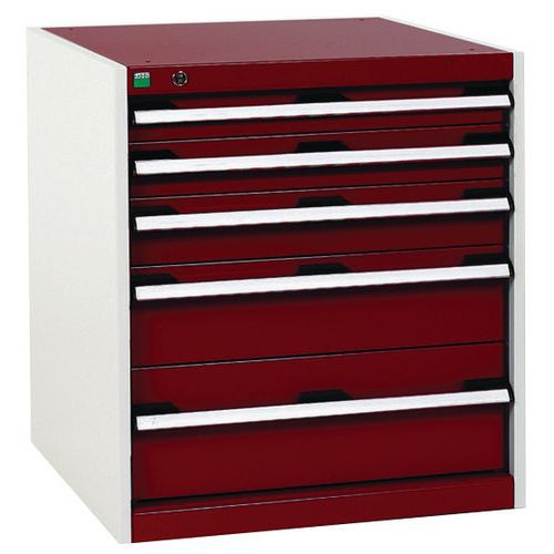 Bott 1 Armoire D'atelier à Tiroirs Cubio Sl-667-5.1 - Bott