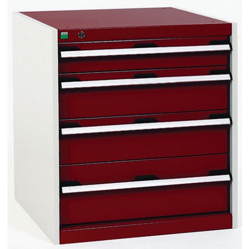 Bott 1 Armoire D'atelier à Tiroirs Cubio Sl-677-4.1 - Bott