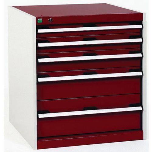 Bott 1 Armoire D'atelier à Tiroirs Cubio Sl-677-5.1 - Bott