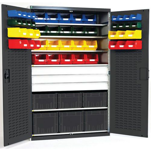 Bott 1 Rangements Avec Bacs Armoire Cubio Smf-13620-3 - Bott