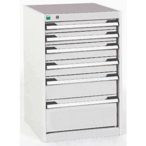 Bott 1 Armoire à Tiroirs Cubio - 800x525x525mm - Bott