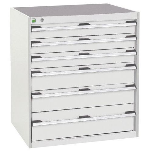 Bott 1 Armoire à Tiroirs Cubio - 900x800x525mm - Bott