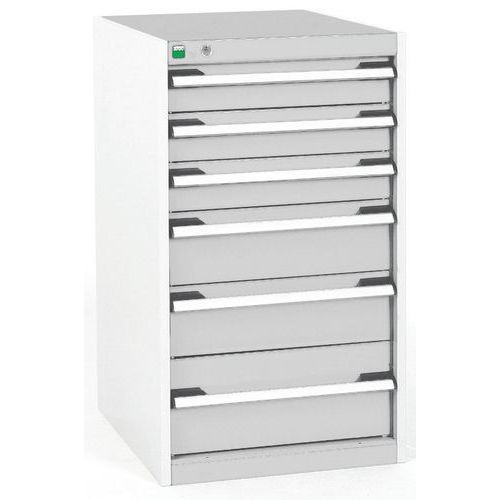 Bott 1 Armoire à Tiroirs Cubio - 900x525x650mm - Bott