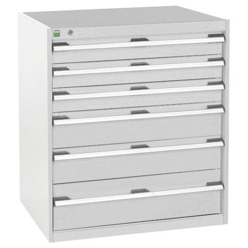 Bott 1 Armoire à Tiroirs Cubio - 900x800x750mm - Bott