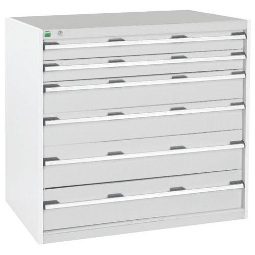 Bott 1 Armoire à Tiroirs Cubio - 1000x1050x750mm - Bott