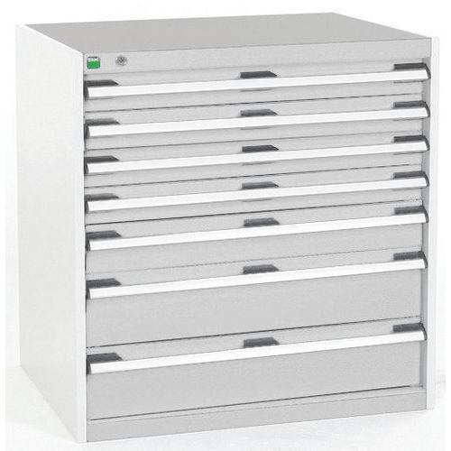 Bott 1 Armoire à Tiroirs Cubio - 800x800x650mm - Bott