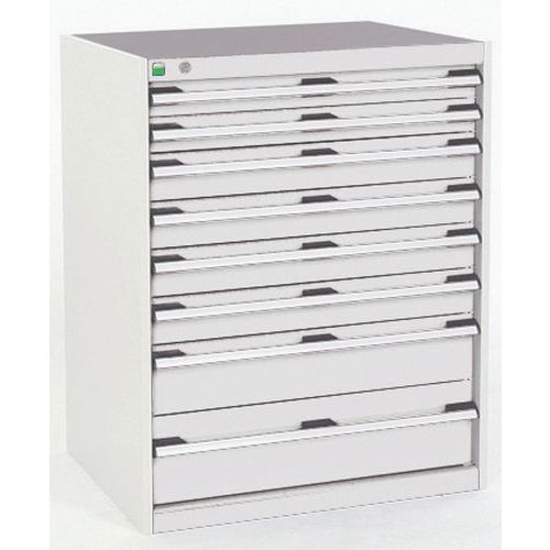 Bott 1 Armoire à Tiroirs Cubio - 1000x800x525mm - Bott