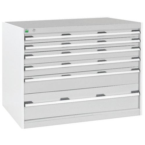 Bott 1 Armoire à Tiroirs Cubio - 800x1050x750mm - Bott