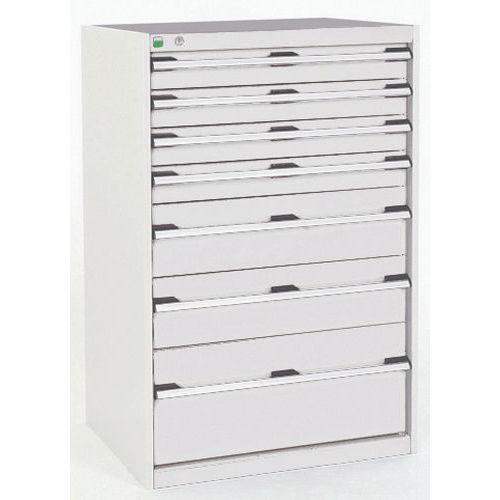 Bott 1 Armoire à Tiroirs Cubio - 1200x800x750mm - Bott