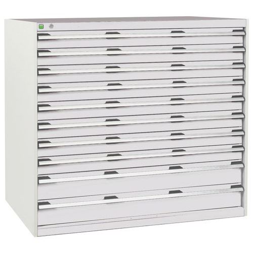 Bott 1 Armoire à Tiroirs Cubio - 1200x1300x750mm - Bott