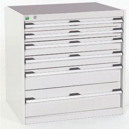 Bott 1 Armoire à Tiroirs Cubio - 800x800x750mm - Bott