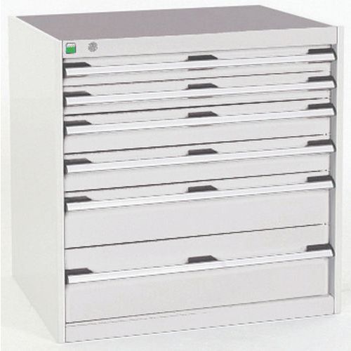 Bott 1 Armoire à Tiroirs Cubio - 800x800x525mm - Bott