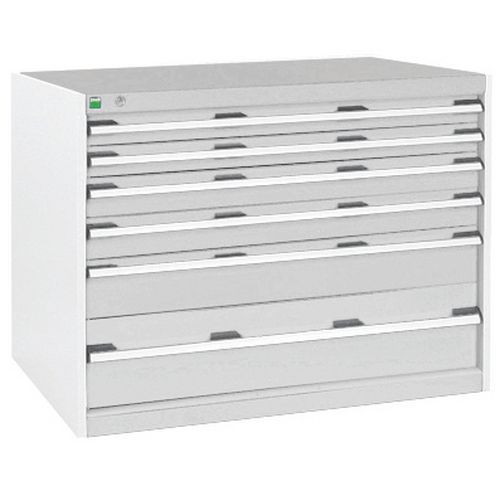 Bott 1 Armoire à Tiroirs Cubio - 800x800x650mm - Bott