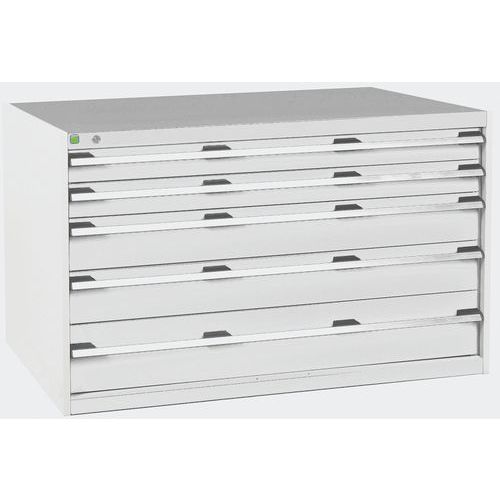 Bott 1 Armoire à Tiroirs Cubio - 800x1300x750mm - Bott