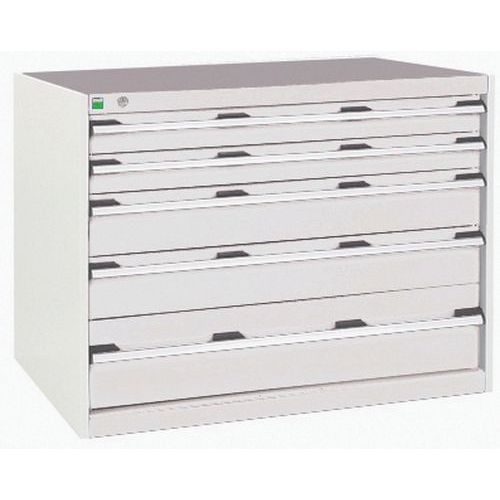 Bott 1 Armoire à Tiroirs Cubio - 800x1050x650mm - Bott