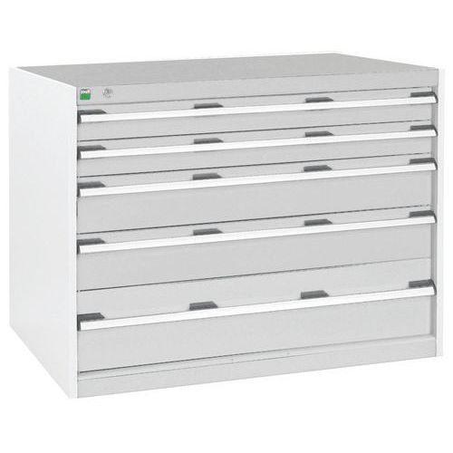 Bott 1 Armoire à Tiroirs Cubio - 800x1050x750mm - Bott