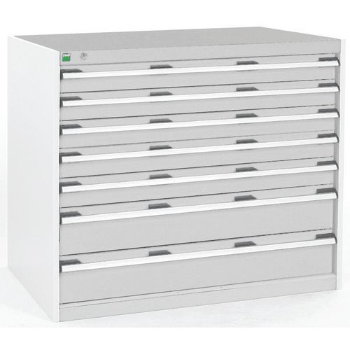 Bott 1 Armoire à Tiroirs Cubio - 900x1050x750mm - Bott