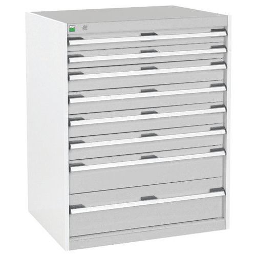 Bott 1 Armoire à Tiroirs Cubio - 1000x800x650mm - Bott