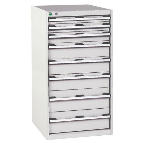 Bott 1 Armoire à Tiroirs Cubio - 1200x650x650mm - Bott