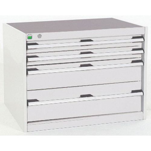 Bott 1 Armoire à Tiroirs Cubio - 600x800x750mm - Bott