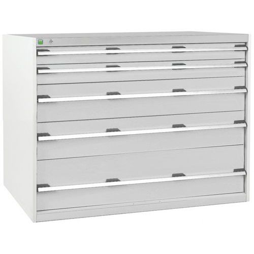 Bott 1 Armoire à Tiroirs Cubio - 1000x1300x750mm - Bott