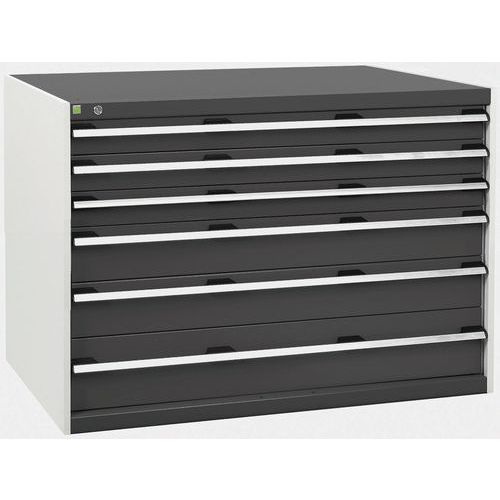 Bott 1 Armoire à Tiroirs Cubio - 900x1300x750mm - Bott