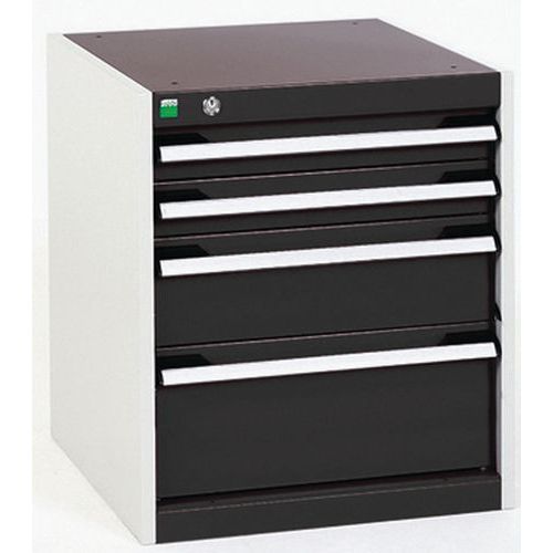 Bott 1 Armoire à Tiroirs Cubio - 600x525x650mm - Bott