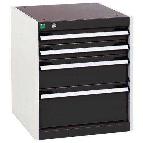 Bott 1 Armoire à Tiroirs Cubio - 600x525x525mm - Bott