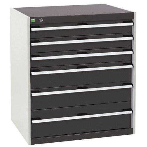 Bott 1 Armoire à Tiroirs Cubio - 900x800x650mm - Bott