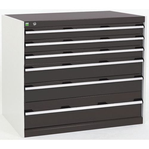 Bott 1 Armoire à Tiroirs Cubio - 900x1050x750mm - Bott