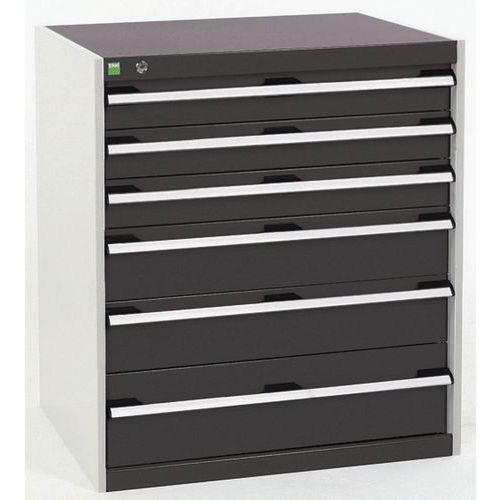 Bott 1 Armoire à Tiroirs Cubio - 900x800x750mm - Bott