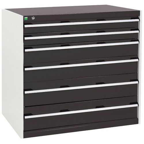 Bott 1 Armoire à Tiroirs Cubio - 1000x1050x650mm - Bott