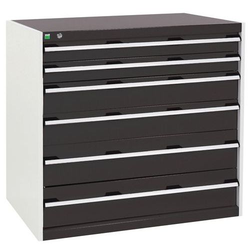 Bott 1 Armoire à Tiroirs Cubio - 1000x1050x750mm - Bott