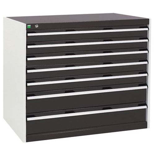 Bott 1 Armoire à Tiroirs Cubio - 900x1050x750mm - Bott