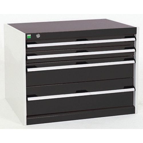 Bott 1 Armoire à Tiroirs Cubio - 600x800x750mm - Bott