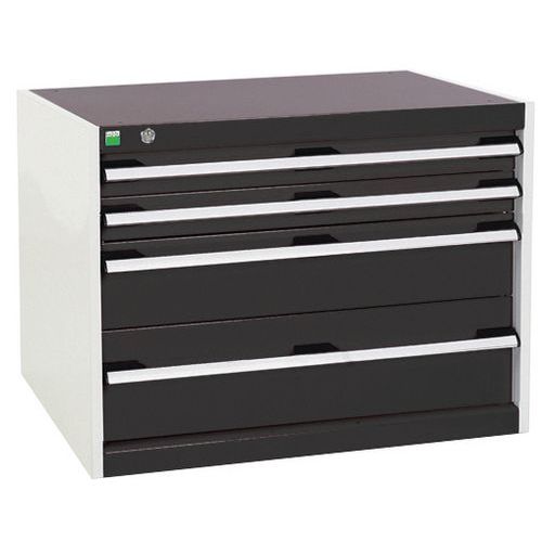 Bott 1 Armoire à Tiroirs Cubio - 600x800x650mm - Bott