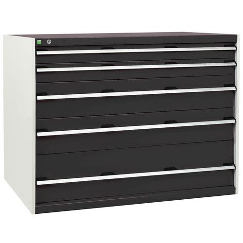 Bott 1 Armoire à Tiroirs Cubio - 1000x1300x750mm - Bott