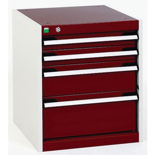 Bott 1 Armoire à Tiroirs Cubio - 600x525x650mm - Bott