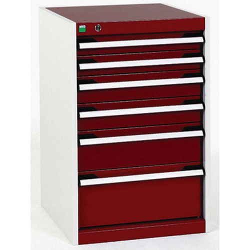 Bott 1 Armoire à Tiroirs Cubio - 800x525x650mm - Bott