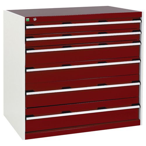 Bott 1 Armoire à Tiroirs Cubio - 1000x1050x750mm - Bott