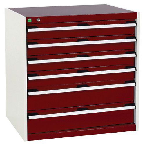 Bott 1 Armoire à Tiroirs Cubio - 800x800x650mm - Bott