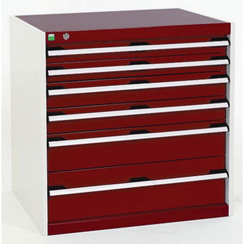 Bott 1 Armoire à Tiroirs Cubio - 800x800x750mm - Bott