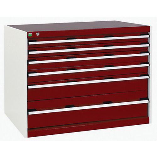 Bott 1 Armoire à Tiroirs Cubio - 800x1050x650mm - Bott