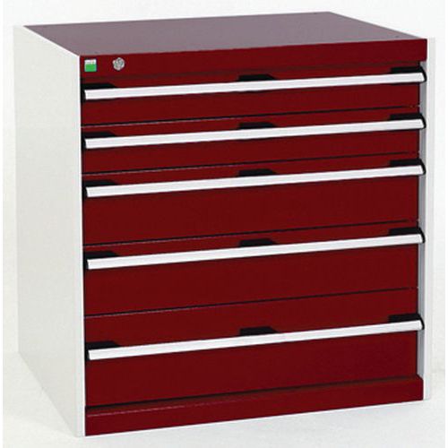 Bott 1 Armoire à Tiroirs Cubio - 800x800x525mm - Bott