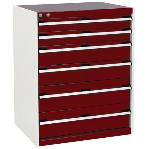 Bott 1 Armoire à Tiroirs Cubio - 1000x800x650mm - Bott