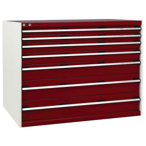 Bott 1 Armoire à Tiroirs Cubio - 1000x1300x750mm - Bott