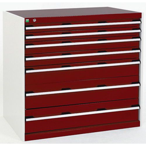 Bott 1 Armoire à Tiroirs Cubio - 1000x1050x650mm - Bott